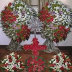 Conjunto de Coroas de Flores Madri