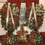 Conjunto de Coroas de Flores Hamburgo