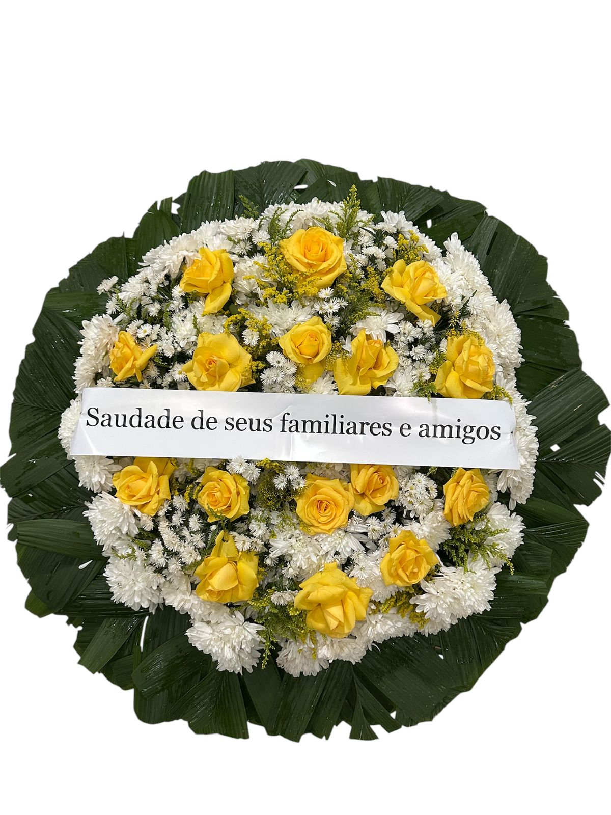 Coroa Média amarela R$270,00 Coroa Média Amarela - Imagem 1