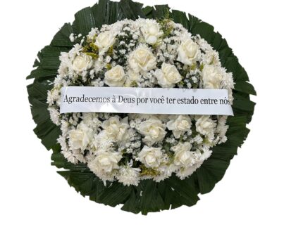 Coroa Média Crisantemos